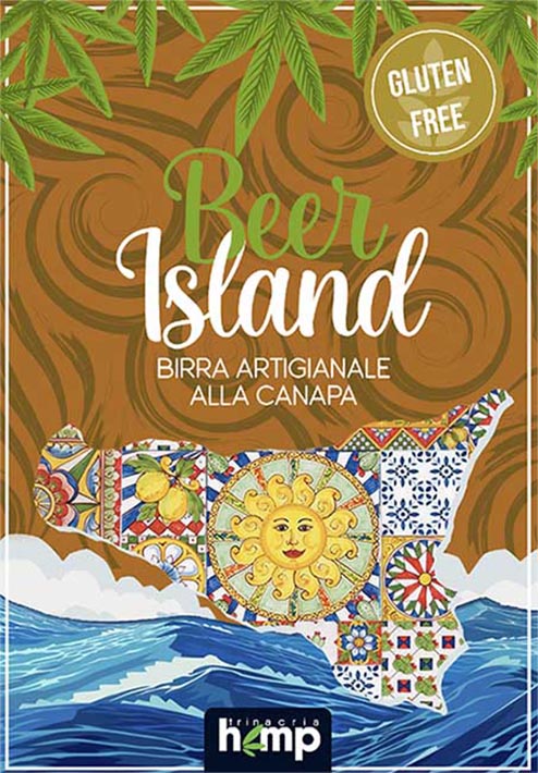 Beer Island Gluten free CBD Trinacria Hemp