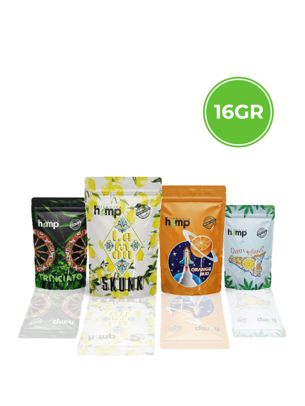 Sicily Cannabis Box CBD Flower Trinacria Hemp CBD Shop Italia