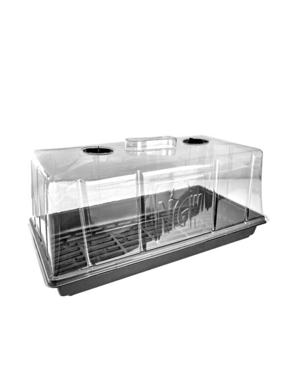 Mini serra ventilata - Germinatore 54x28x25cm