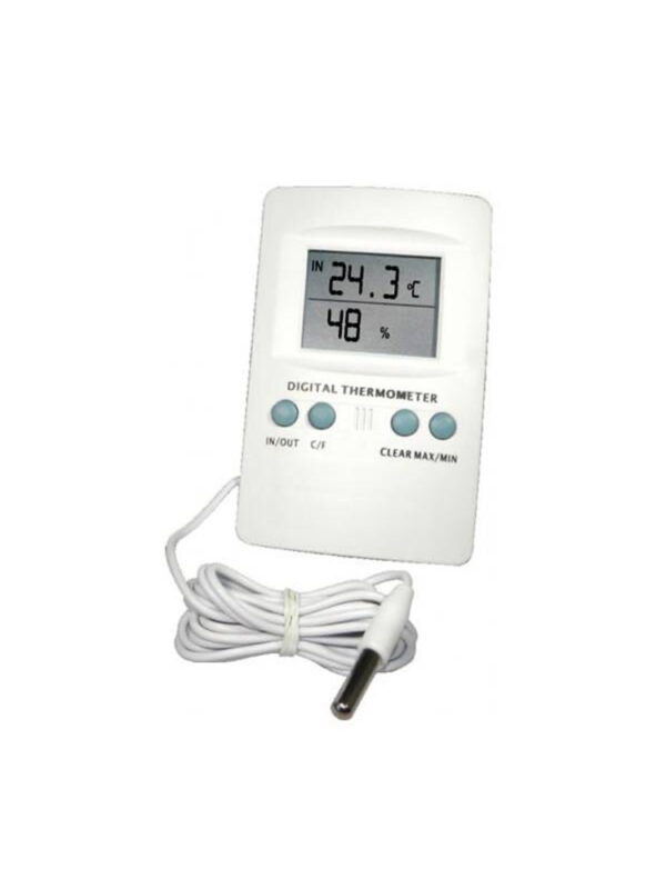 Termo-igrometro digitale con sonda Trinacria Hemp