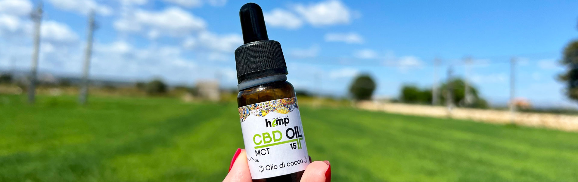 CBD Oil Hemp&Lemon 15% (1500 mg) - Olio di Canapa - Trinacria Hemp