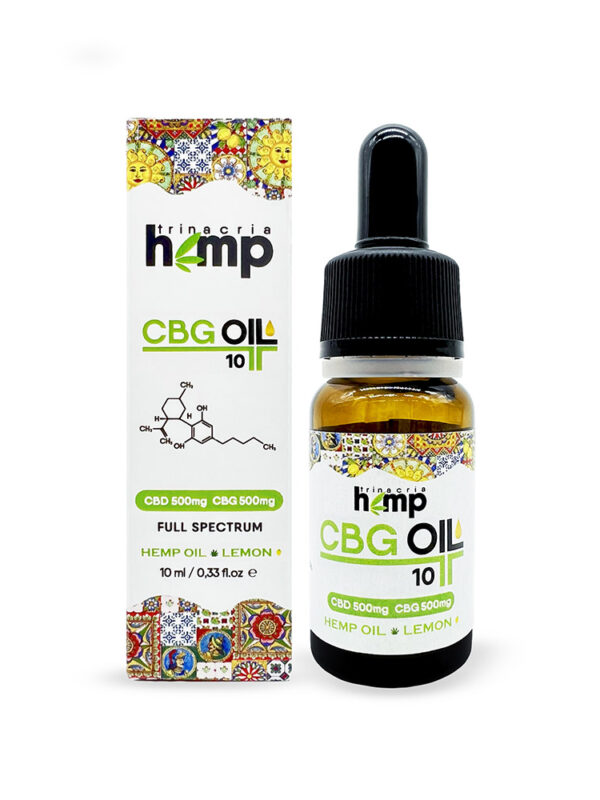 CBG Oil Hemp&Lemon 5% Trinacria hemp CBD Shop