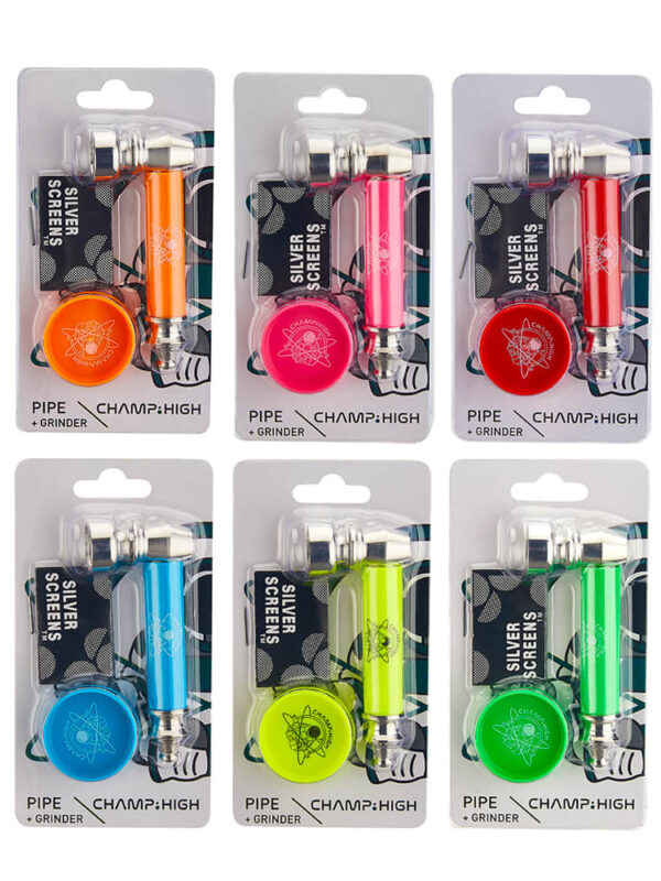 CBD gadgets Pipa + grinder Trinacria Hemp CBD Shops